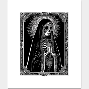 Santa Muerte Prayer Posters and Art